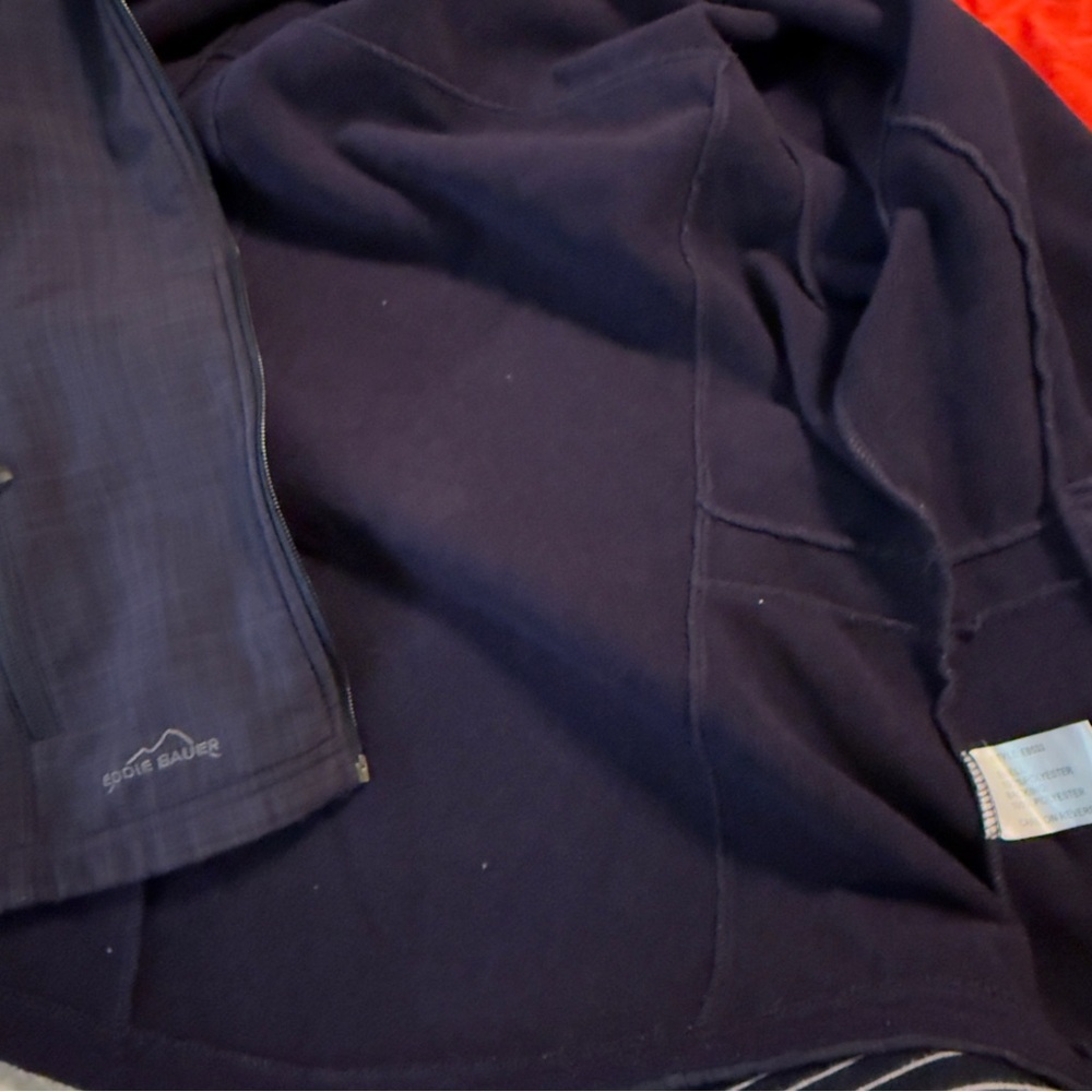 🌺𝐄𝐃𝐃𝐈𝐄 𝐁𝐀𝐔𝐄𝐑 𝐒𝐇𝐀𝐃𝐄𝐃 𝐂𝐑𝐎𝐒𝐒𝐇𝐀𝐓𝐂𝐇 𝐒𝐎𝐅𝐓 𝐒𝐇𝐄𝐋𝐋 𝐆𝐑𝐀𝐘 𝐒𝐓𝐄𝐄𝐋 𝐉𝐀𝐂𝐊𝐄𝐓 - Picture 11 of 14